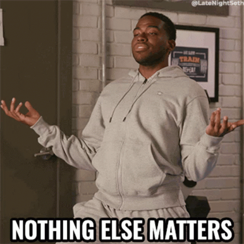 Man with Nothing Else Matters Shirt