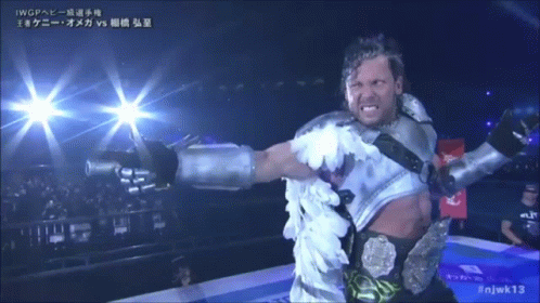 Man With Number 13 in Wrestling Ring