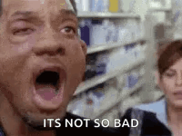 Man With Open Mouth It's Not So Bad GIF