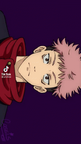 Man with Pink Hair and Black Nails