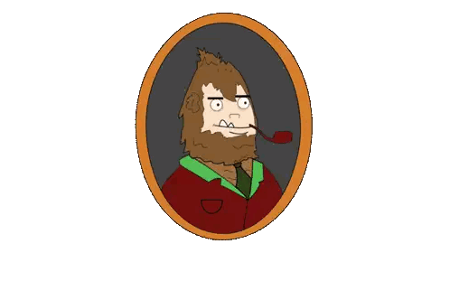 Man with Pipe and Nation
