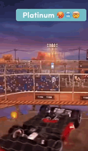 Man With Pipe at Rocket League Stadium