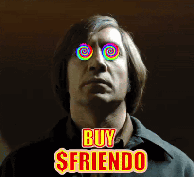 Man With Psychedelic Eye Buy $Friendo