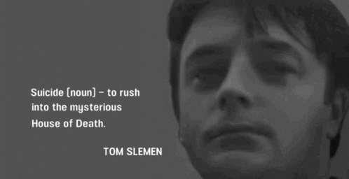 Man With Quote By Tom Selemen GIF