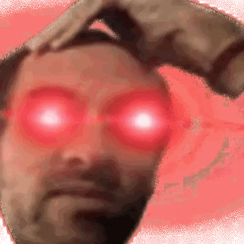 Man With Red Eyes