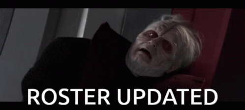 Man With Red Eyes Roster Updated
