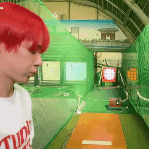Man With Red Hair in White Shirt Saying Tudy