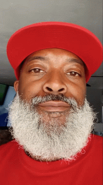 Man With Red Hat And White Beard GIF