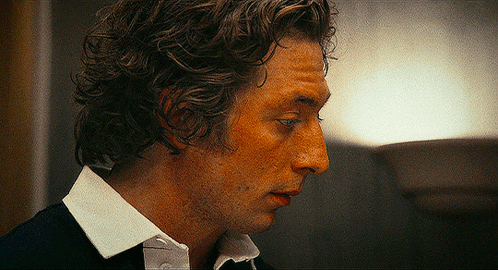 Man With Red Nose Close Up