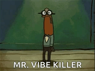 Man With Red Tie Saying Meep
