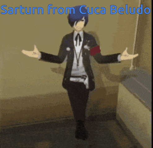 Man With Sarturn From Cuca Beludo