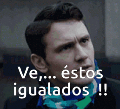 Man With Scarf And Ve Estos Igualados GIF