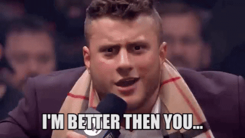 Man With Scarf Says I'm Better Then You