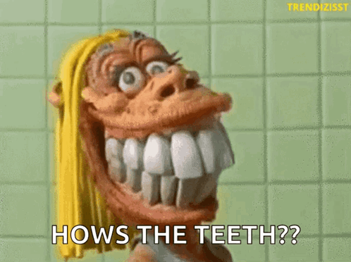 Man With Shark Mouth Saying What Cha Doing