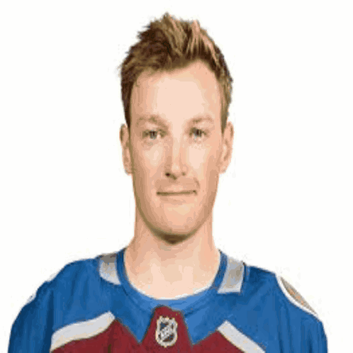 Man With Shovel in Face Colorado Avalanche Jersey