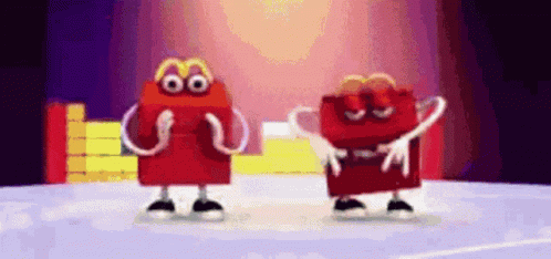 Man With Smiley Face On Head Next To Man Saying Pshh GIF