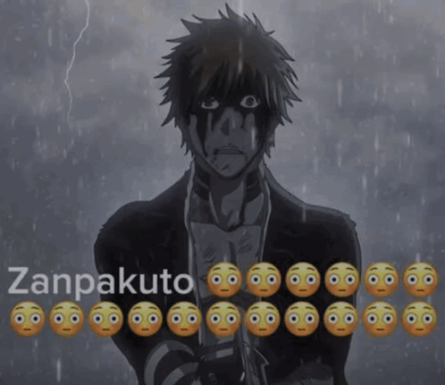 Man With Smiley Faces and Zampakuto