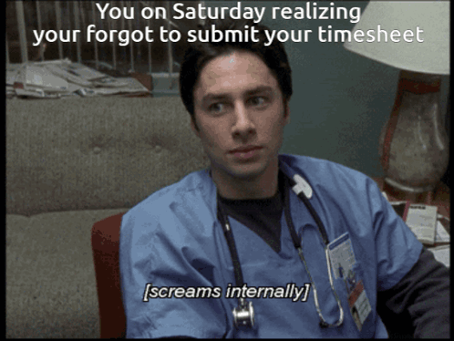 Man With Stethoscope Screaming GIF