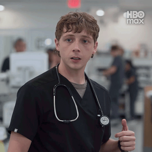 Man With Stethoscope Thumbs Up