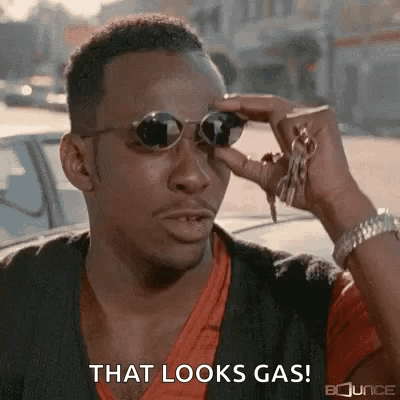 Man With Sunglasses and Keys Says That Looks Gas