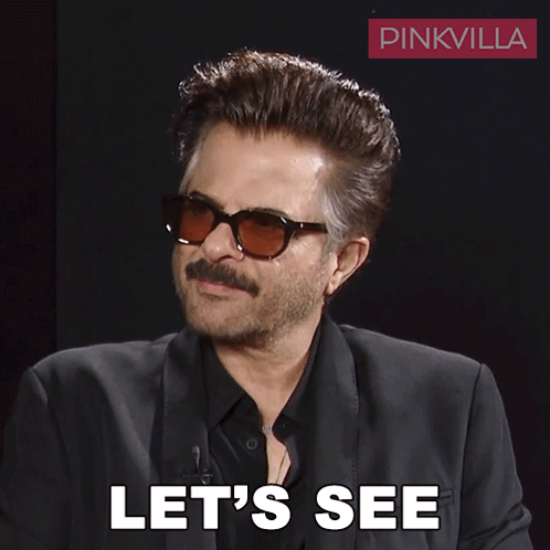 Man with Sunglasses and Mustache Saying What