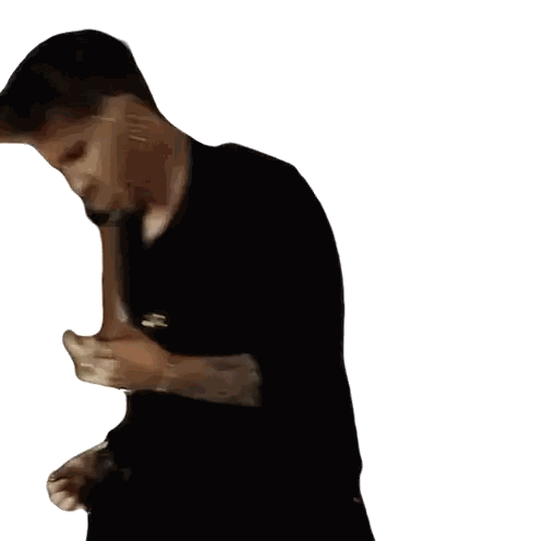 Man With Tattoo Playing Guitar
