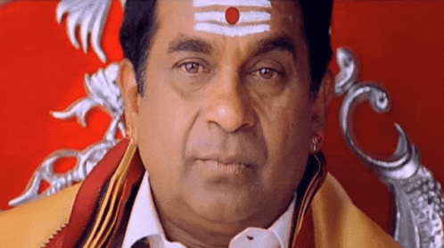 Man With Triangle On Forehead GIF