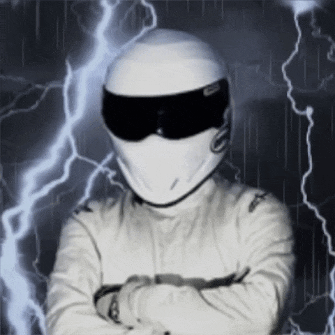 Man With White Helmet And Goggles GIF