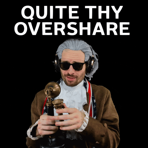 Man with Wig and Sunglasses Talking on Phone