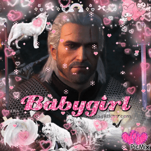 Man With Wolves Babygirl GIF