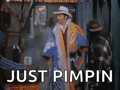 Man With Wrestling Belt And Presente Sign GIF
