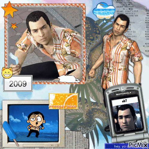Man with Year 2009