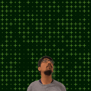 Man With Yellow Number 1 On Green Background GIF