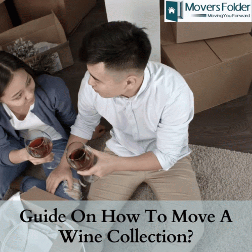 Man Woman Wine Glasses Wine Collection Moving Guide GIF
