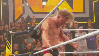 Man Wrestling in Ring With Crowd