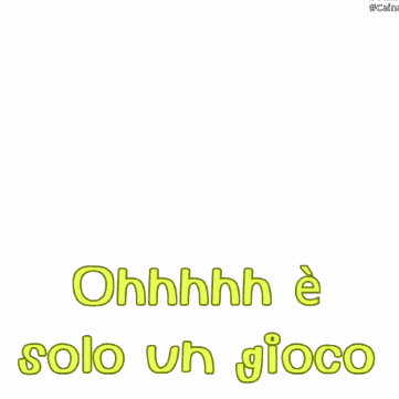 Man Yawning with Ohhhh E Solo Un Gioco