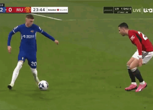 Manchester United and Chelsea Soccer Match