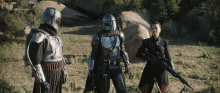 Mandalorian Being Attack GIF