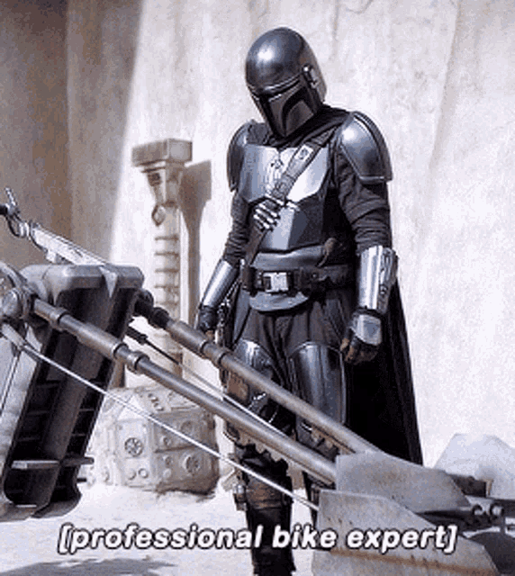 Mandalorian Bike Expert GIF