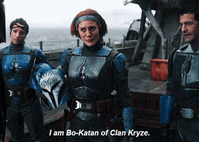 Mandalorian Bo Katan GIF