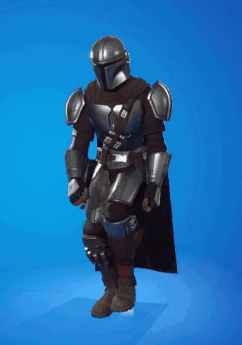 Mandalorian Fortnite Griddy Dance GIF