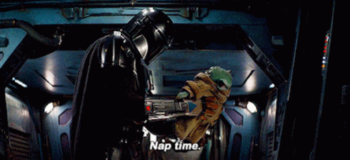 Mandalorian Nap Time GIF