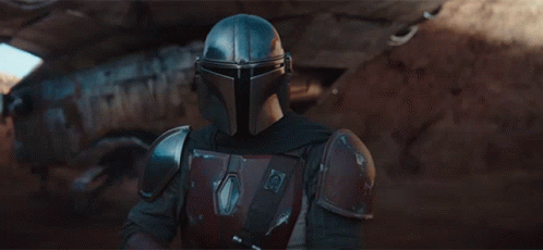 Mandalorian Pointing Gun GIF