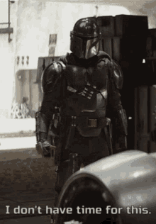 Mandalorian Walking Out GIF