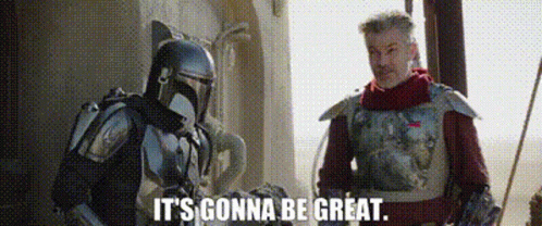 Mandalorian With Coob Vanth GIF