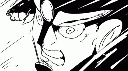 Manga Jonathan Joestar Punch Ora Ora Ora GIF