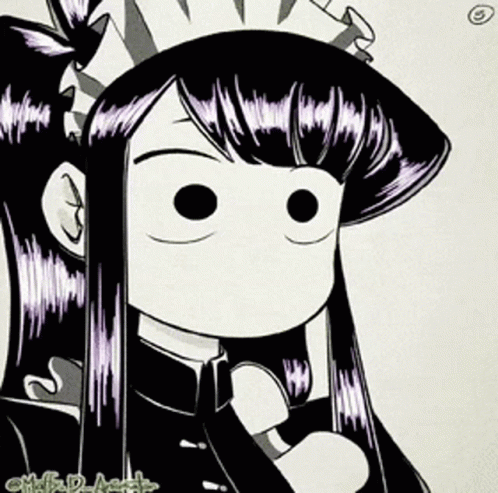 Manga Komi Can't Communicate GIF