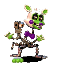 Mangle Bouncy Dance GIF