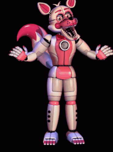 Mangle Triggered Robot GIF