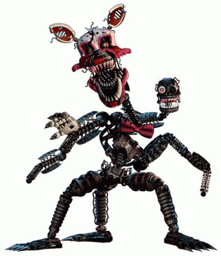 Mangle Two Head On Body GIF